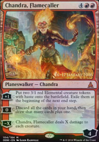 Chandra, meneuse de flammes - Prerelease Promos