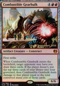 Carcasse mcanique combustible - Prerelease Promos