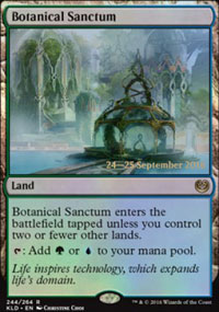 Sanctuaire botanique - Prerelease Promos