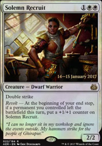 Recrue solennelle - Prerelease Promos