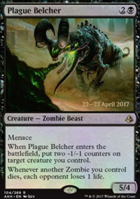 ructeur de peste - Prerelease Promos