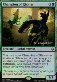 Championne de Rhonas - Prerelease Promos