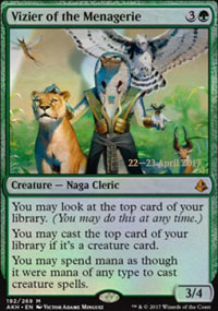 Vizir de la mnagerie - Prerelease Promos