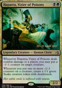 Hapatra, vizir des poisons - Prerelease Promos