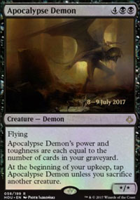 Dmon de l'apocalypse - Prerelease Promos