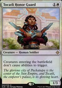 Garde d'honneur de Tocatli - Prerelease Promos