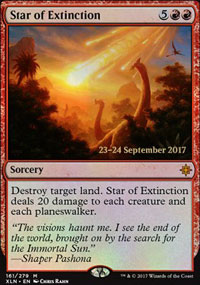 toile d'extinction - Prerelease Promos