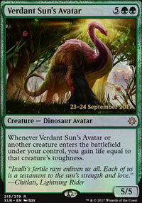 Avatar du Soleil verdoyant - Prerelease Promos