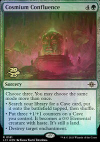 Confluence de cosmium - Prerelease Promos