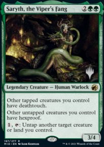 Saryth, croc de la vipre - Planeswalker symbol stamped promos