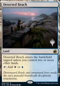 Plage dserte - Planeswalker symbol stamped promos