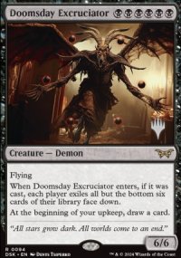 Doomsday Excruciator - Planeswalker symbol stamped promos