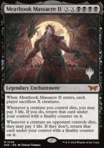 Massacre au croc de boucher lI - Planeswalker symbol stamped promos