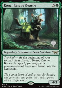 Kona, bestiole de sauvetage - Planeswalker symbol stamped promos