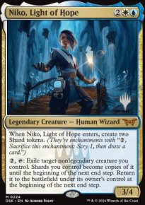 Niko, lueur d'espoir - Planeswalker symbol stamped promos