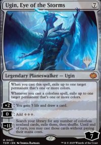 Ugin, l'il des temptes - Planeswalker symbol stamped promos