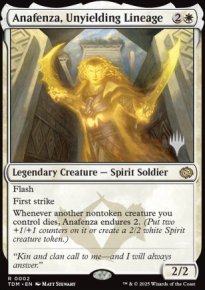 Anafenza, ligne inflexible - Planeswalker symbol stamped promos