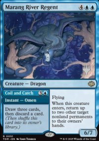 Rgent du fleuve Marang<br>Enrouler et attraper - Planeswalker symbol stamped promos