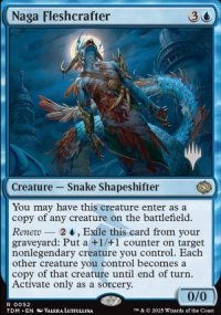 Naga faonneur de chair - Planeswalker symbol stamped promos