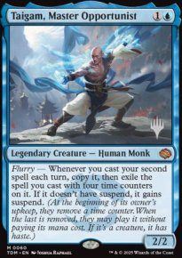 Taigam, matre opportuniste - Planeswalker symbol stamped promos