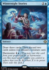 Contes de nuit d'hiver - Planeswalker symbol stamped promos