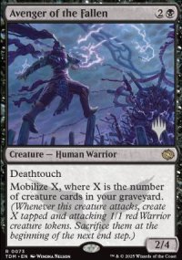 Vengeresse des morts - Planeswalker symbol stamped promos