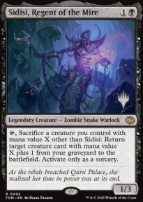 Sidisi, rgente de la fondrire - Planeswalker symbol stamped promos