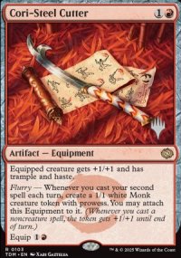 Trancheur en acier de Cori - Planeswalker symbol stamped promos