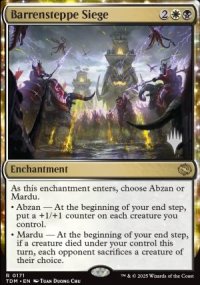 Sige de la steppe rode - Planeswalker symbol stamped promos