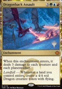 Assaut des chevauche-dragons - Planeswalker symbol stamped promos