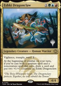 Eshki Griffedragon - Planeswalker symbol stamped promos
