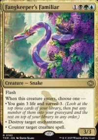 Familier du Gardecroc - Planeswalker symbol stamped promos