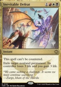 Dfaite invitable - Planeswalker symbol stamped promos