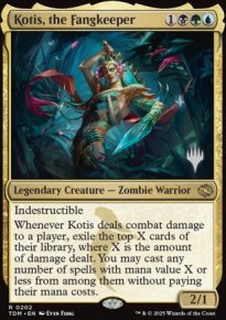 Kotis, le Gardecroc - Planeswalker symbol stamped promos