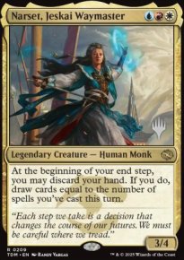 Narset, matresse de la Voie jeska - Planeswalker symbol stamped promos