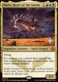Neriv, cur de la tempte - Planeswalker symbol stamped promos