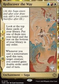 Redcouvrir la Voie - Planeswalker symbol stamped promos