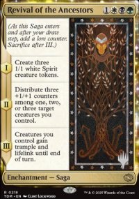Renaissance des anctres - Planeswalker symbol stamped promos