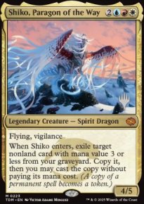 Shiko, parangon de la Voie - Planeswalker symbol stamped promos