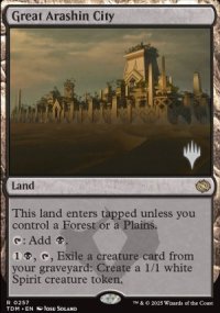 Grande cit d'Arashin - Planeswalker symbol stamped promos