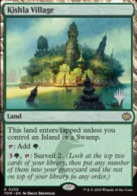 Village de Kishla - Planeswalker symbol stamped promos