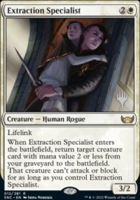 Spcialiste en extraction - Planeswalker symbol stamped promos