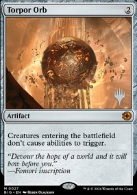 Orbe de torpeur - Planeswalker symbol stamped promos