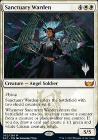 Garde du sanctuaire - Planeswalker symbol stamped promos