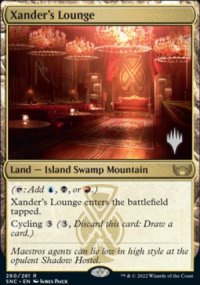 Bar de Xander - Planeswalker symbol stamped promos