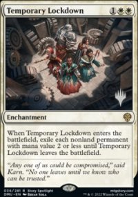 Confinement temporaire - Planeswalker symbol stamped promos