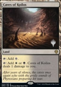 Cavernes de Kolos - Planeswalker symbol stamped promos