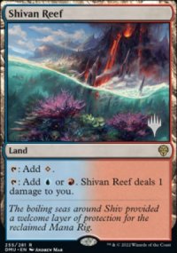 Brisants shivns - Planeswalker symbol stamped promos