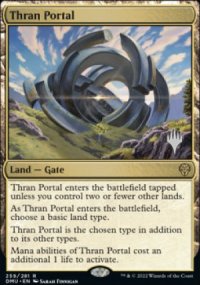 Portail thran - Planeswalker symbol stamped promos