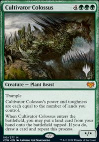 Colosse cultivateur - Planeswalker symbol stamped promos